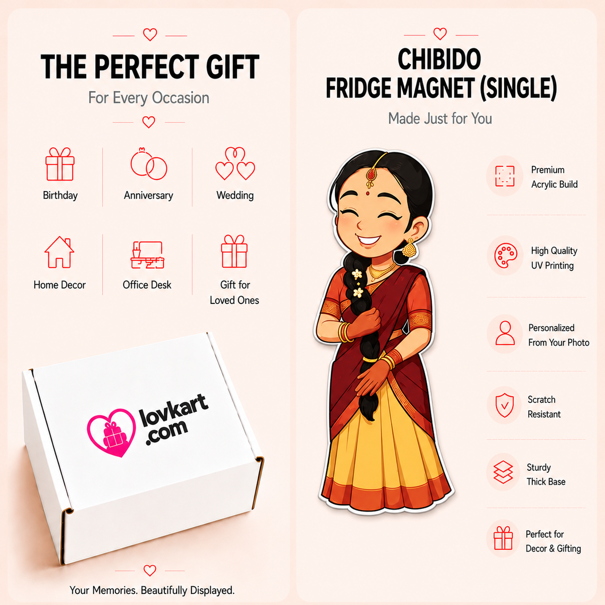 Chibido Fridge Magnet (Single)