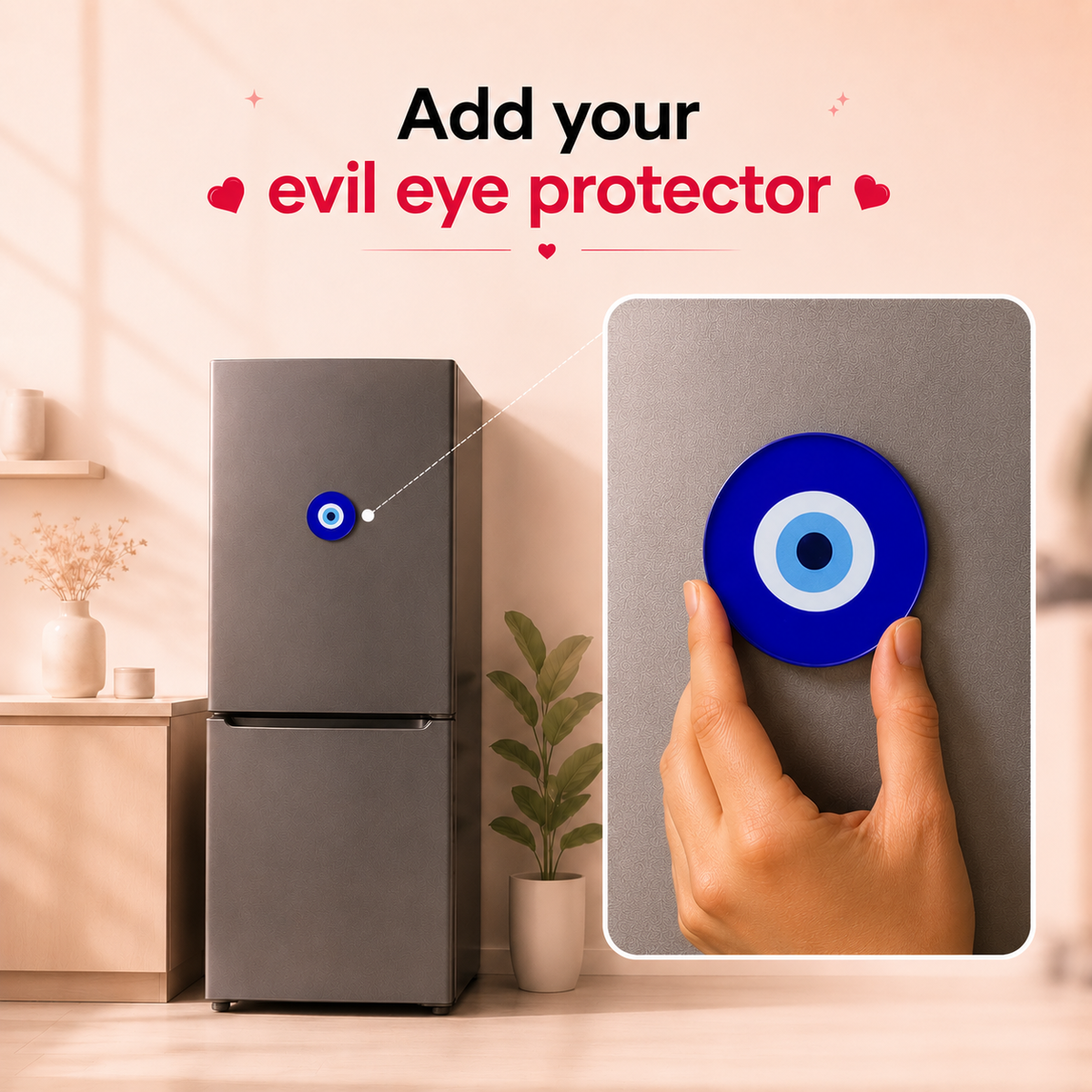 Evil Eye Fridge Magnet