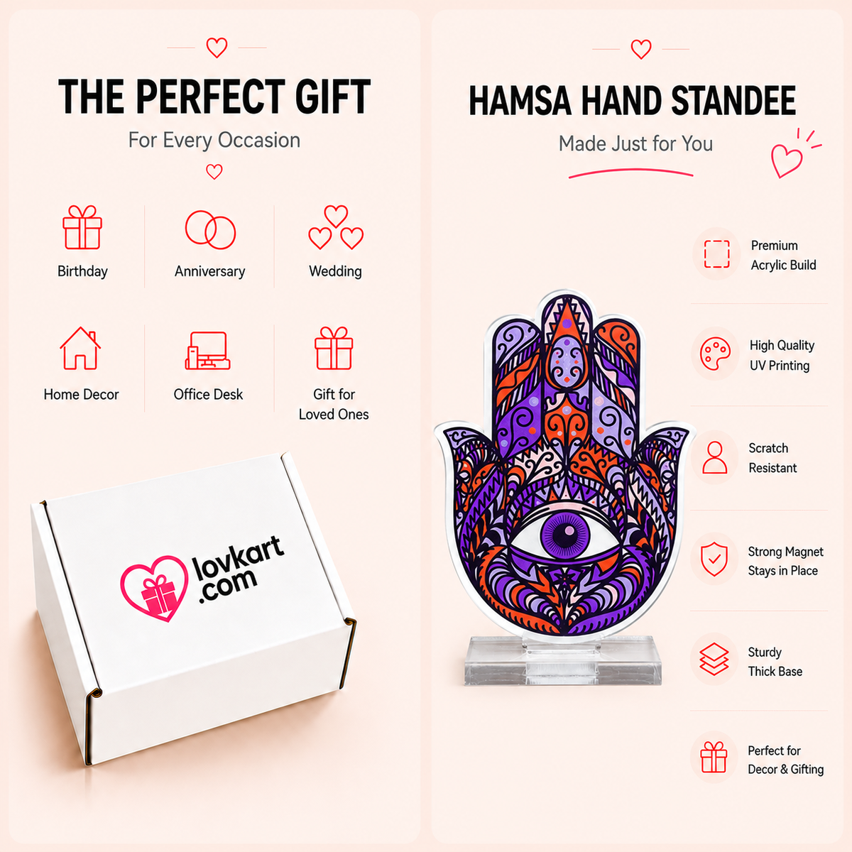 Hamsa Hand Standee