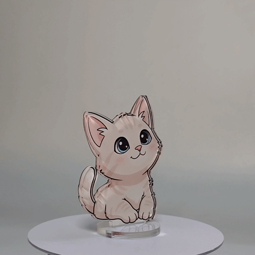 Custom Pet Standee – Cute Chibi Figure for Dogs & Cats