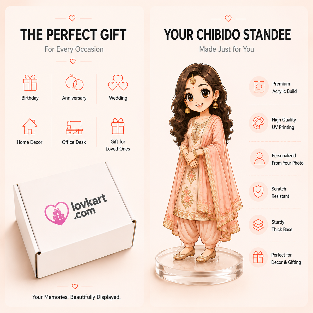 Personalized Standee Chibido (Single)