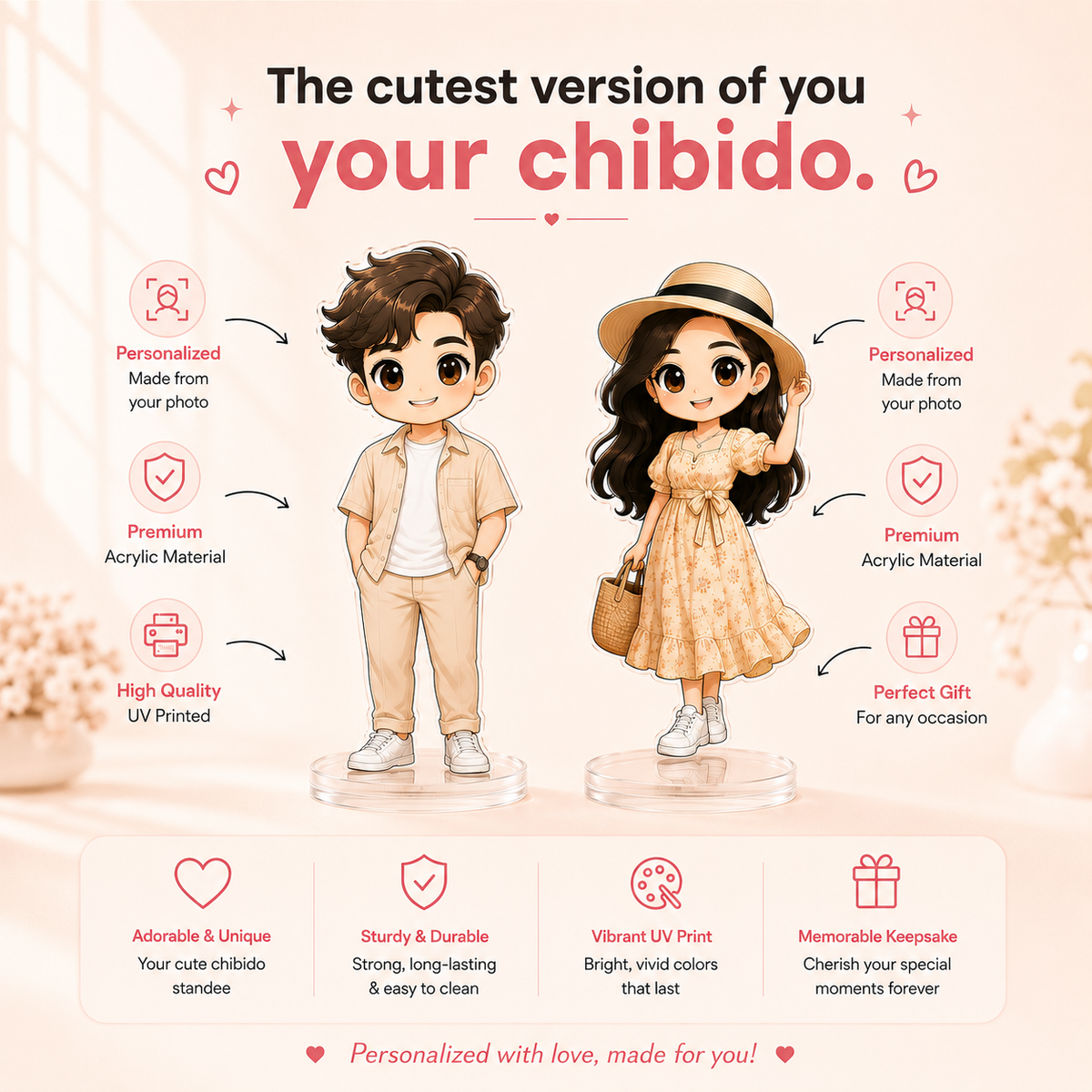 Personalized Standee Chibido (Single)