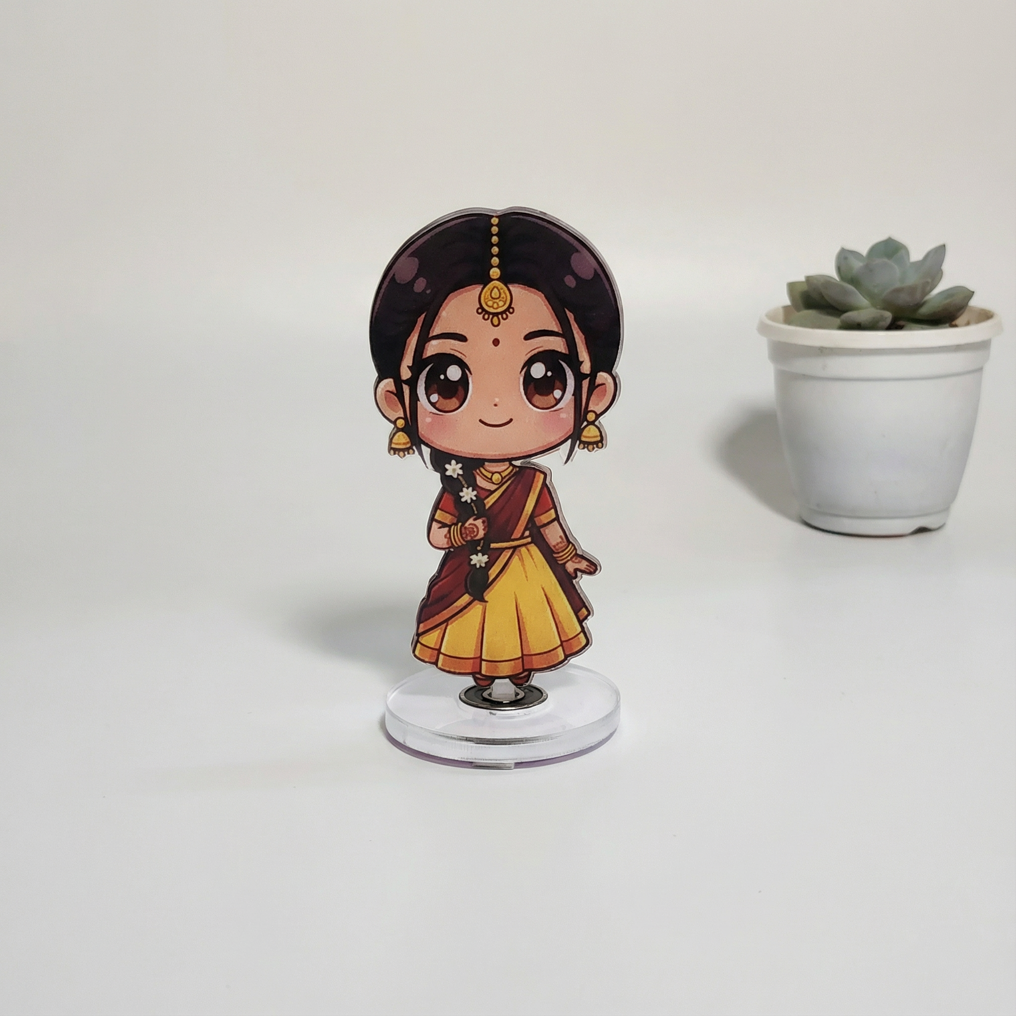 Mini-Me Custom Chibi Rotating spinner standee (Single)