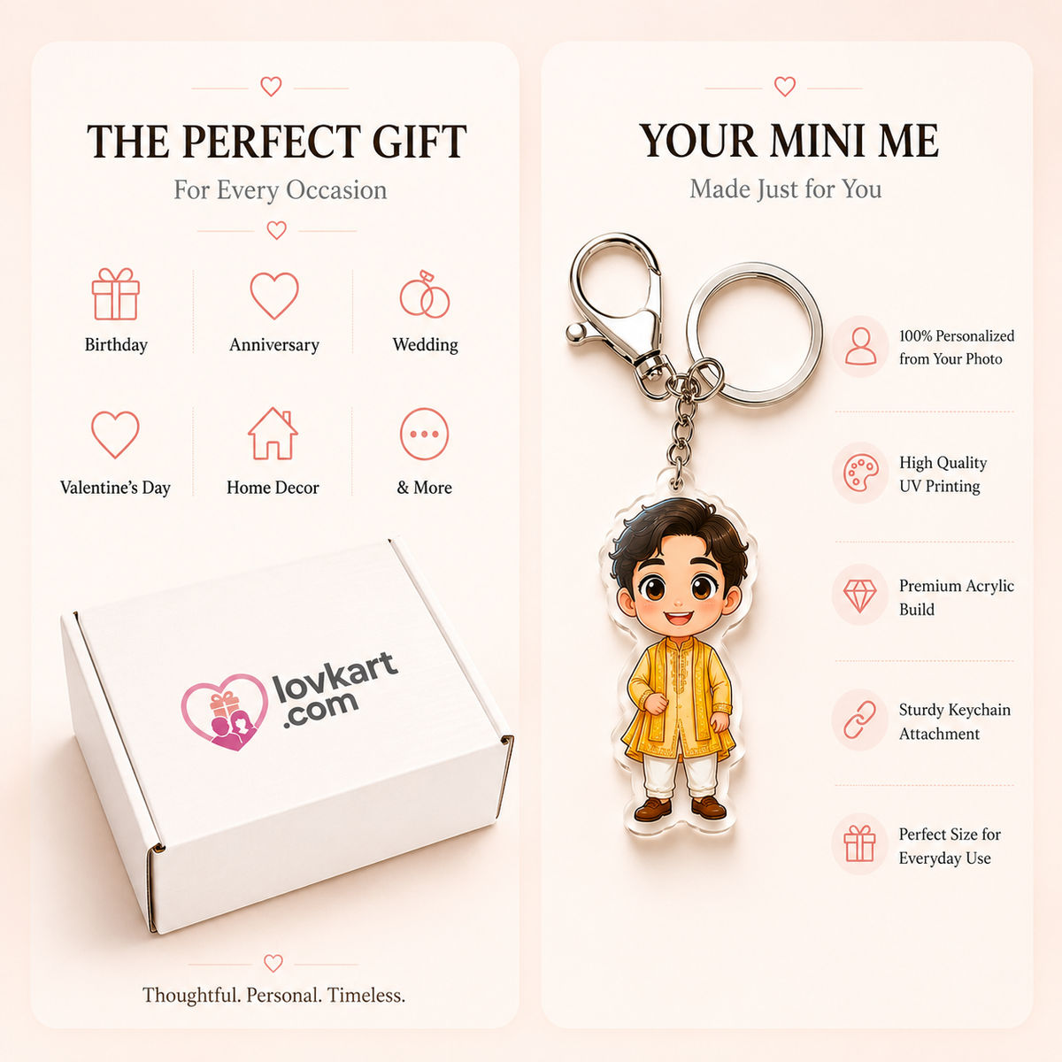 Custom Chibi Keychain – Mini-You