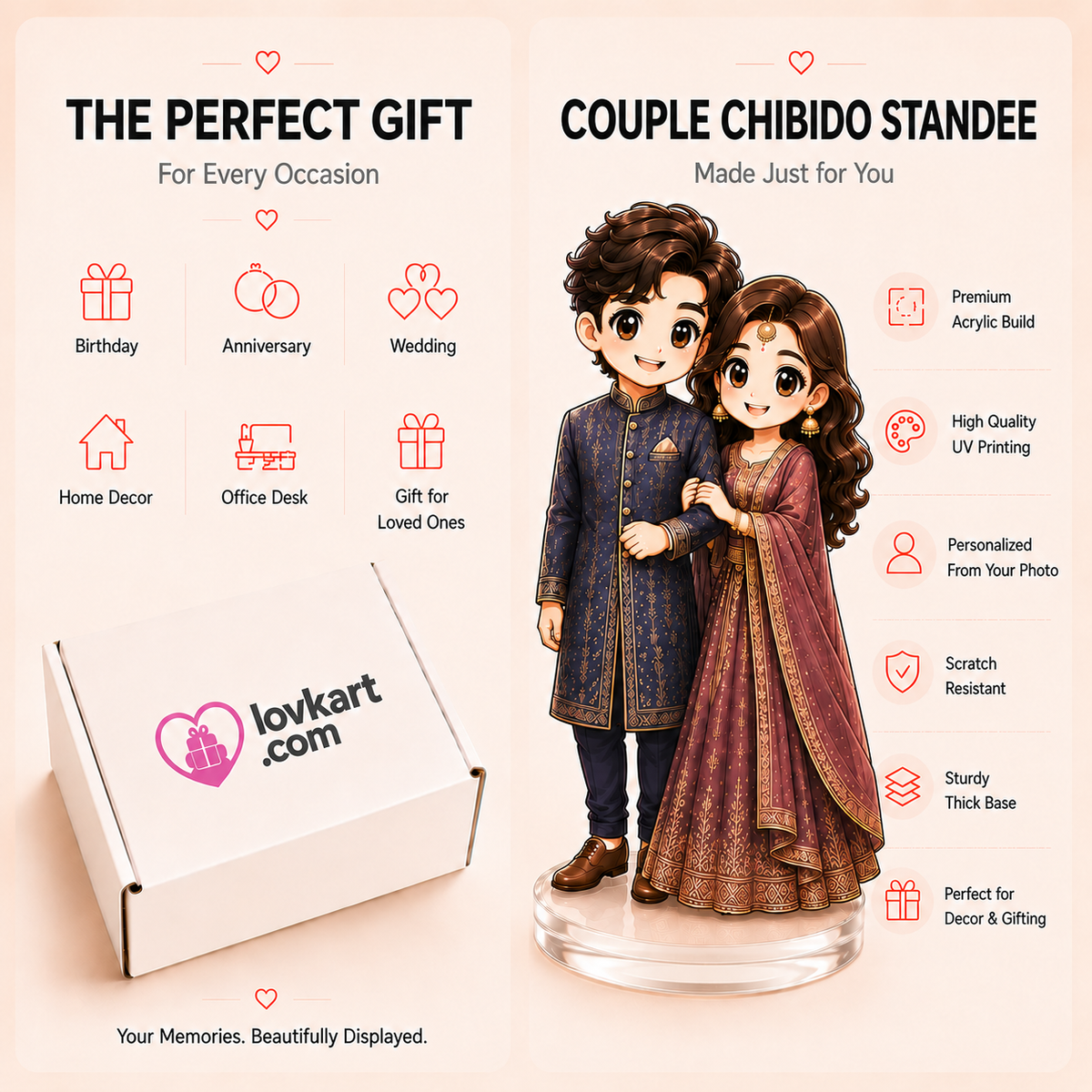 Personalized Standee Chibido (Couple)