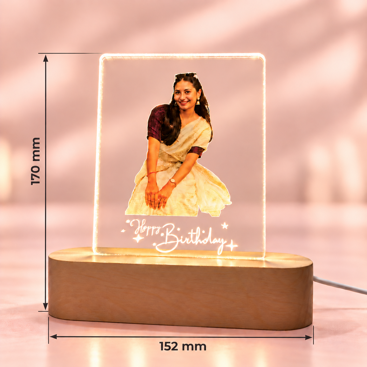 Personalized Acrylic Photo Lamp