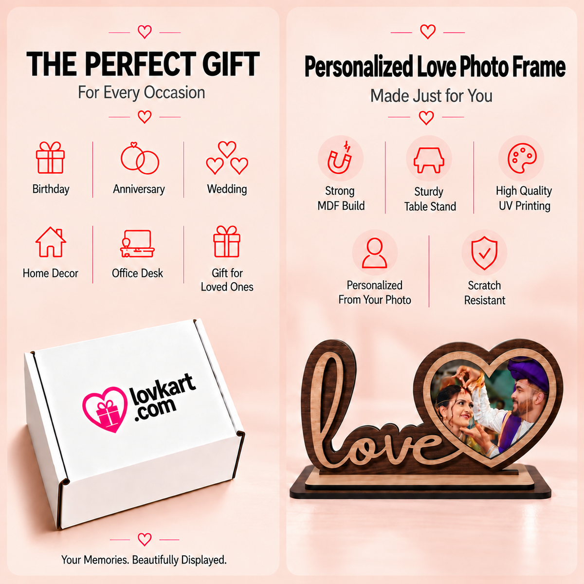 Personalized Love Photo Frame