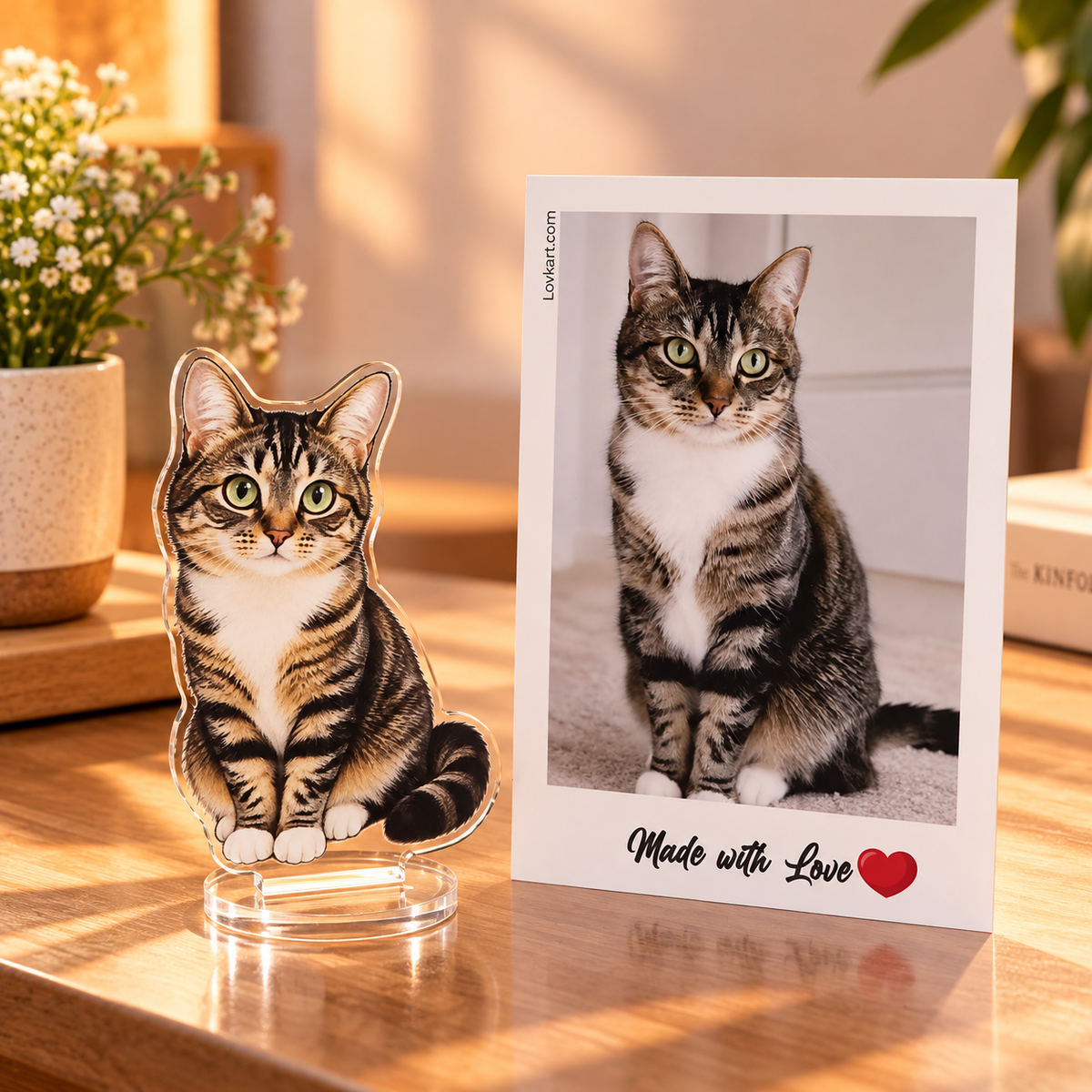 Custom Pet Standee – Cute Chibi Figure for Dogs & Cats