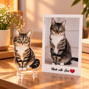 Custom Pet Standee – Cute Chibi Figure for Dogs & Cats