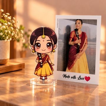 Mini-Me Custom Chibi Rotating Spinner Standee (Single)